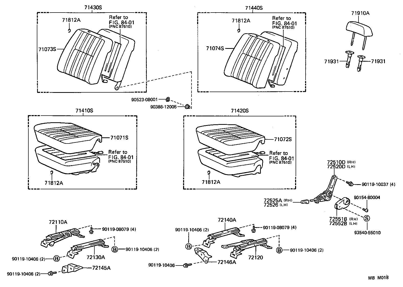 78950-90A01-03 BAND ASSY, FOLD SEAT STOPPER, NO.1 product image