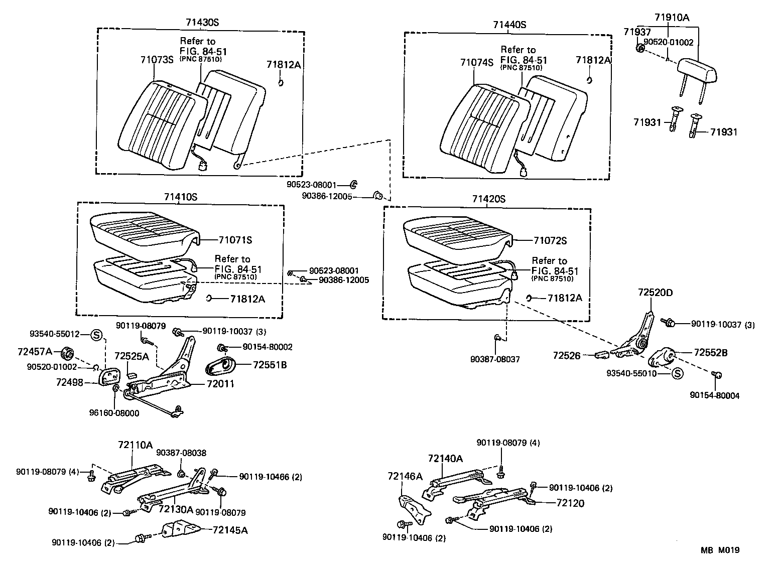 78950-90A01-03 BAND ASSY, FOLD SEAT STOPPER, NO.1 product image