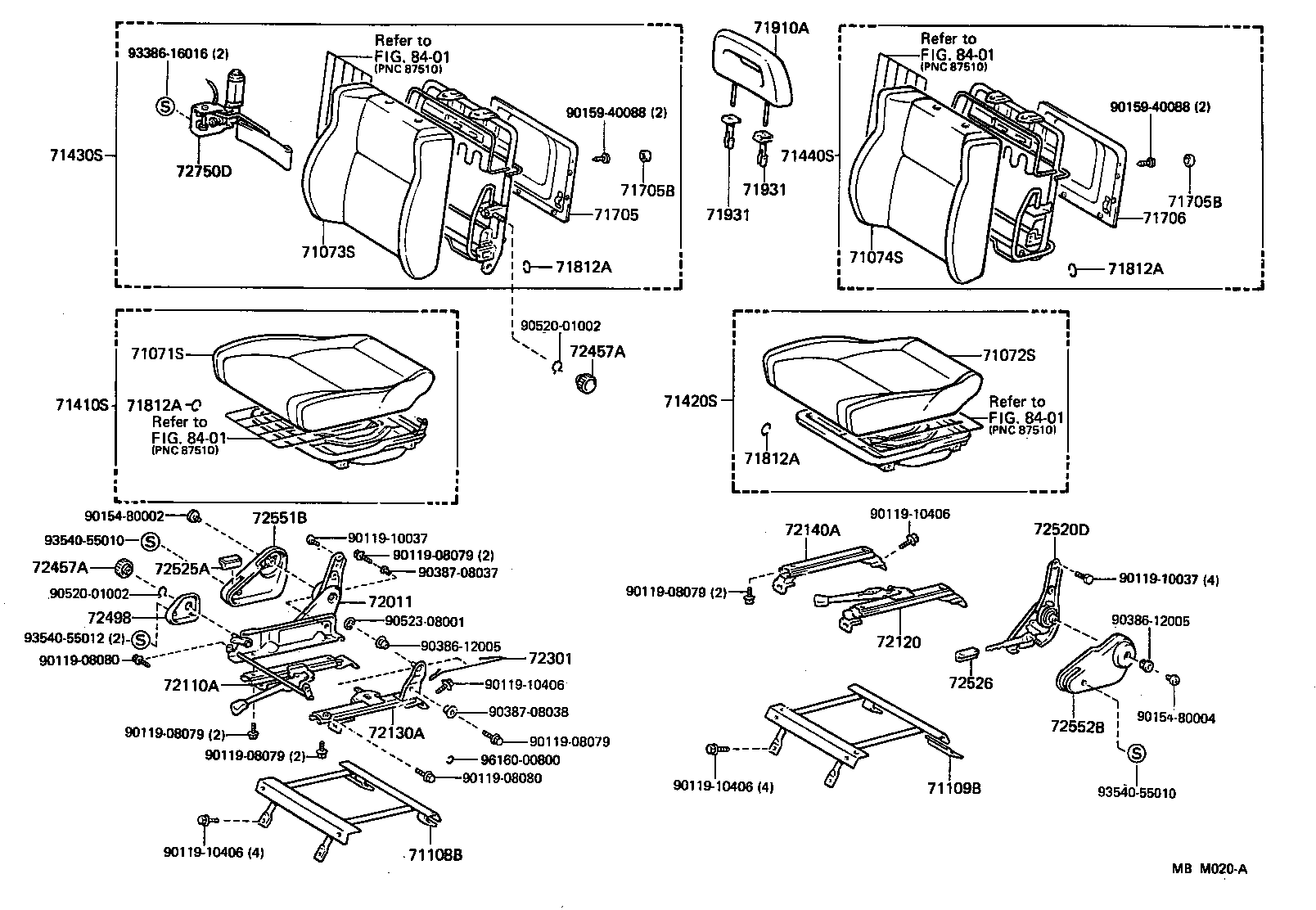 78950-90A01-03 BAND ASSY, FOLD SEAT STOPPER, NO.1 product image