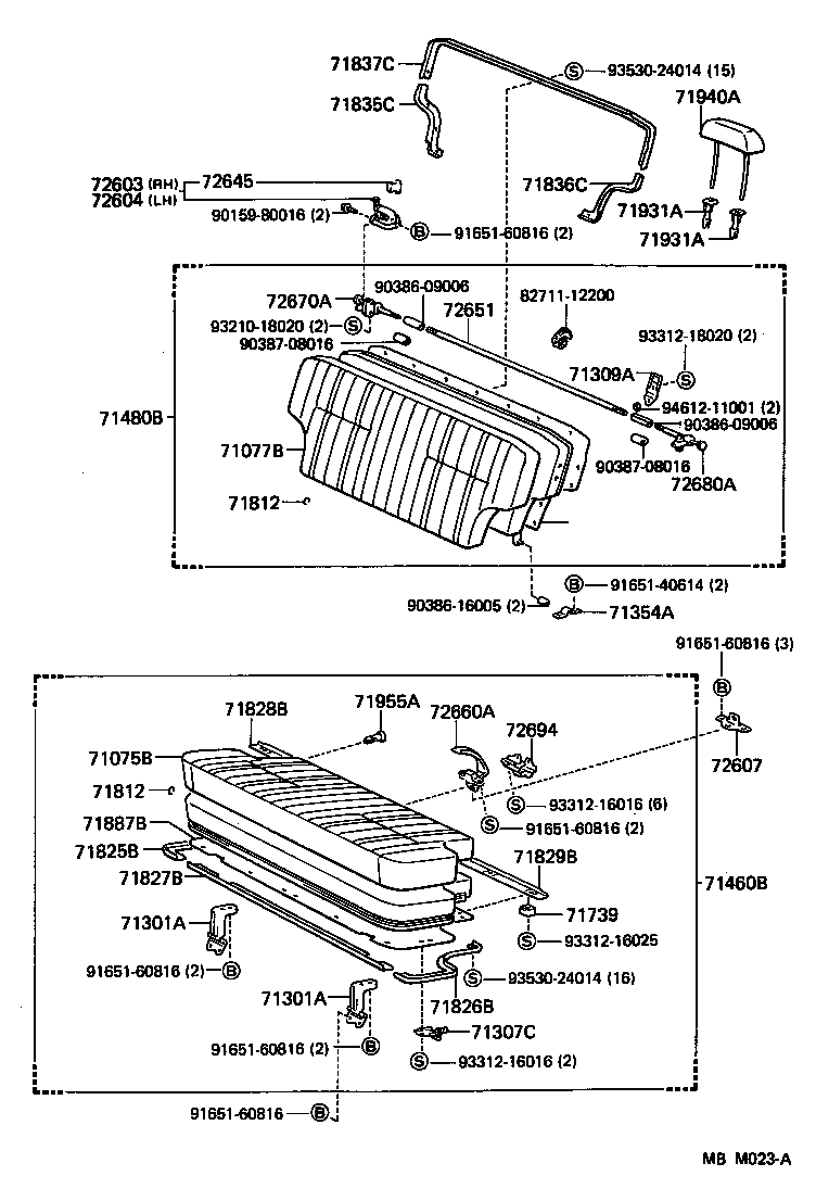 78950-90A01-03 BAND ASSY, FOLD SEAT STOPPER, NO.1 product image