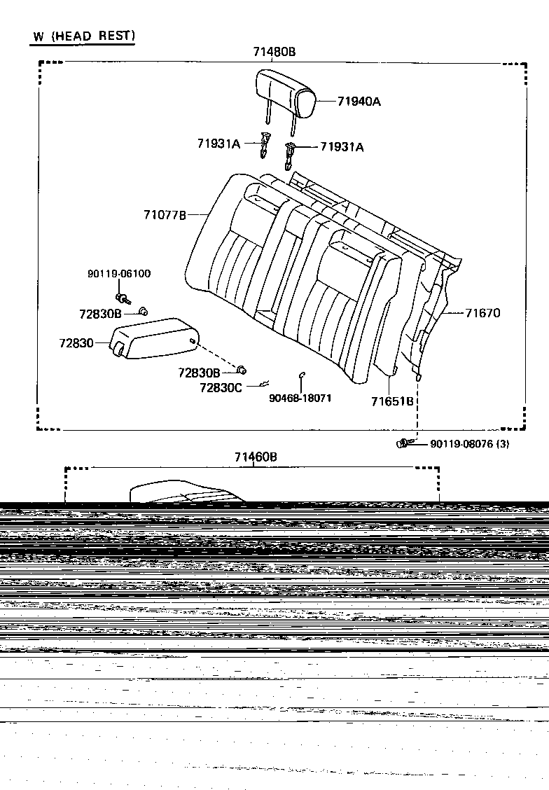 58488-91703 SPRING, DECK BOARD, RH product image