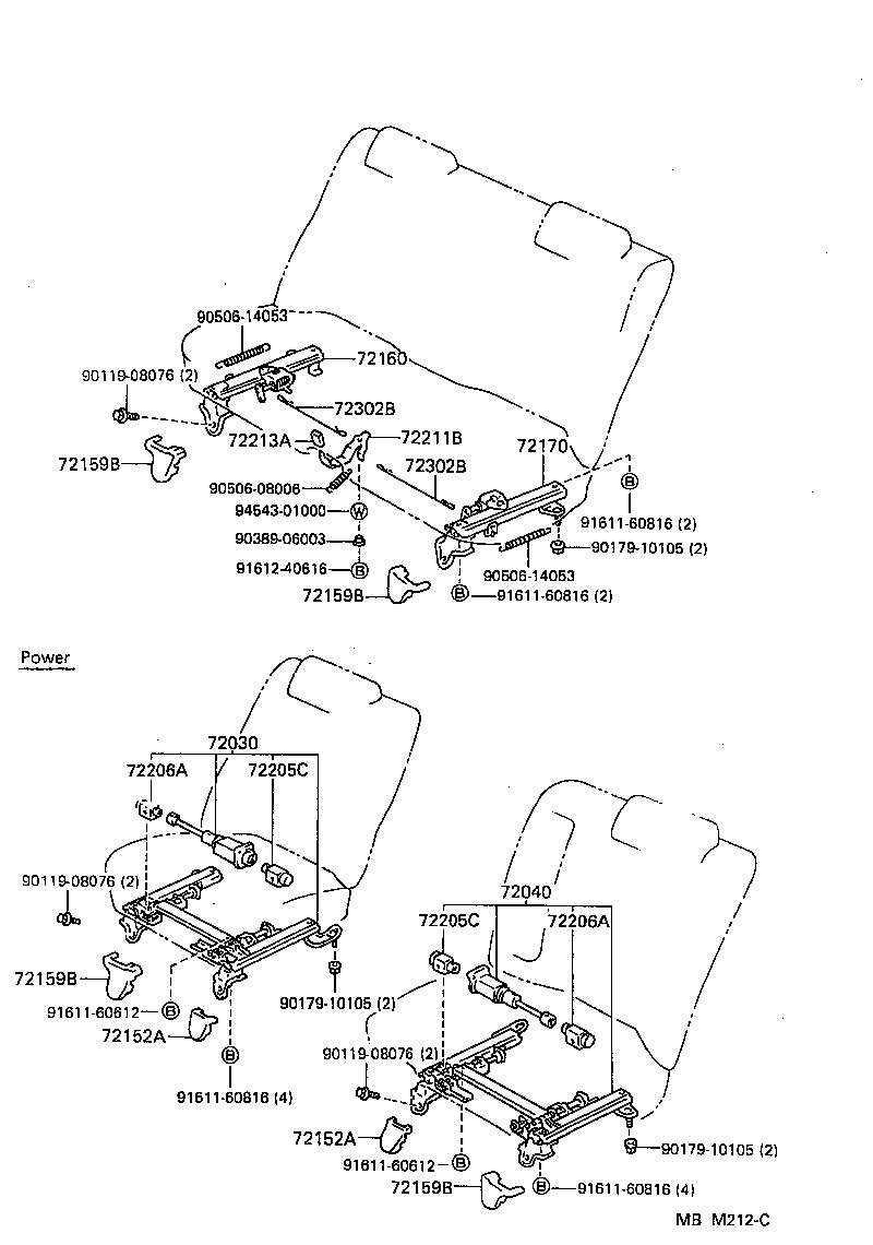 71015-30260 SPRING ASSY, REAR SEAT CUSHION product image