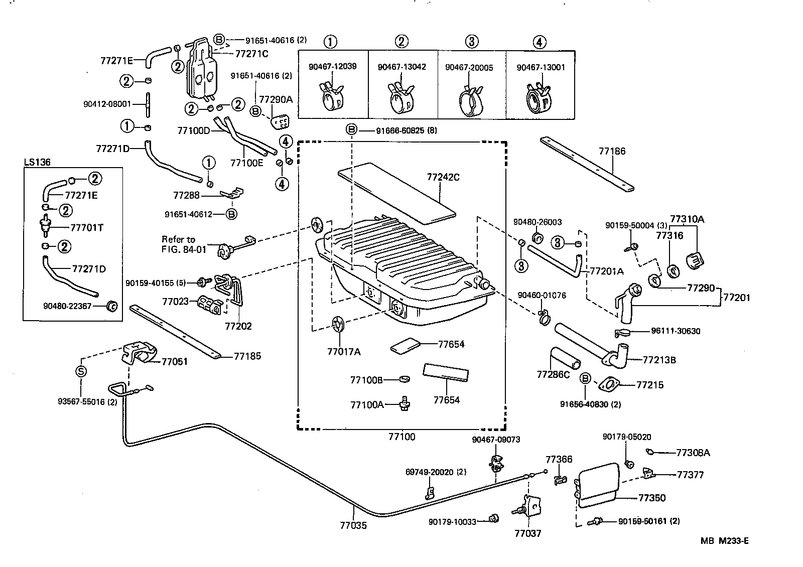 77017-30160 TUBE SUB-ASSY, FUEL AND EVAPORATION VENT product image