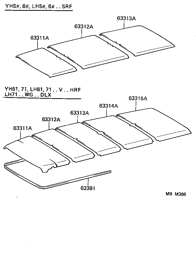 63343-95J01 PAD, ROOF SILENCER, NO.3 product image