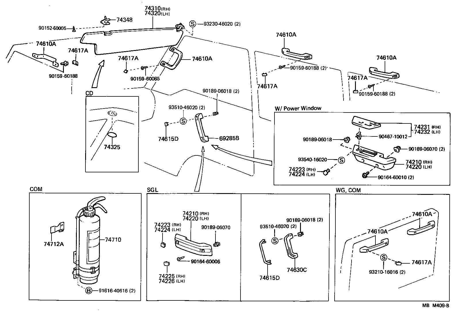 74232-95J01 PANEL, FRONT ARMREST BASE, UPPER LH product image