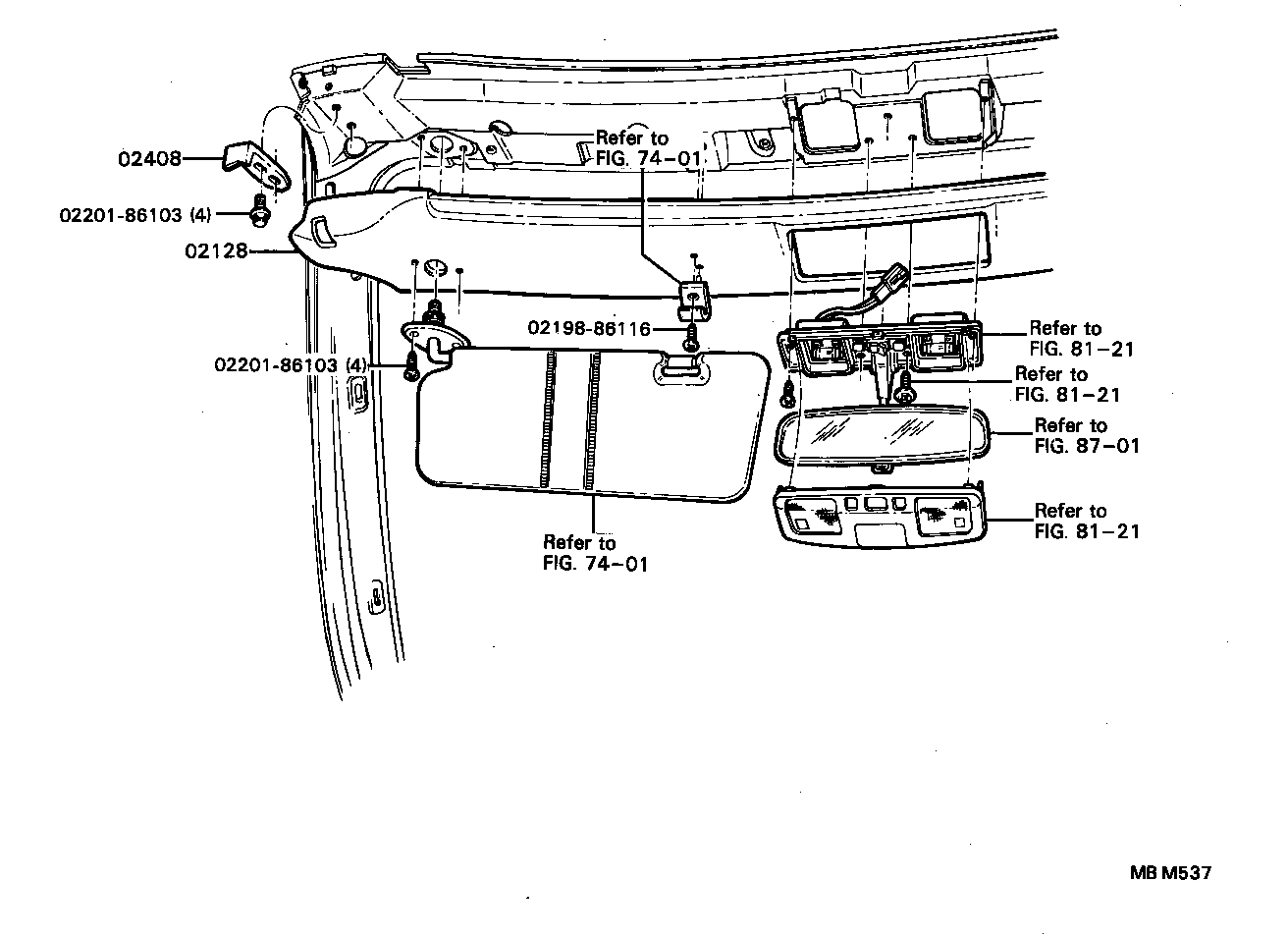 02170-86102 WEATHERSTRIP ASSY, REAR RAIL product image