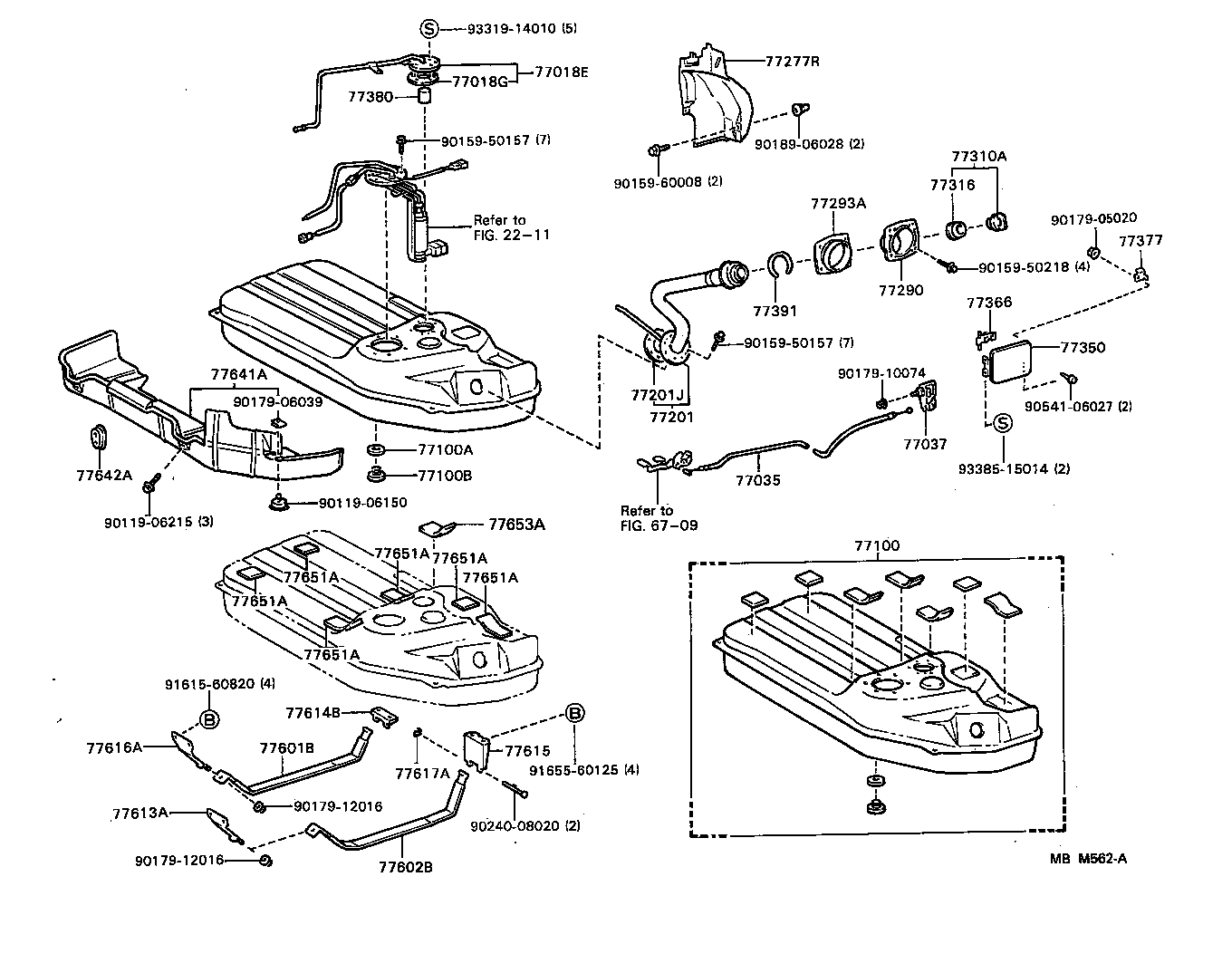 77255-20271 TUBE, FUEL RETURN product image