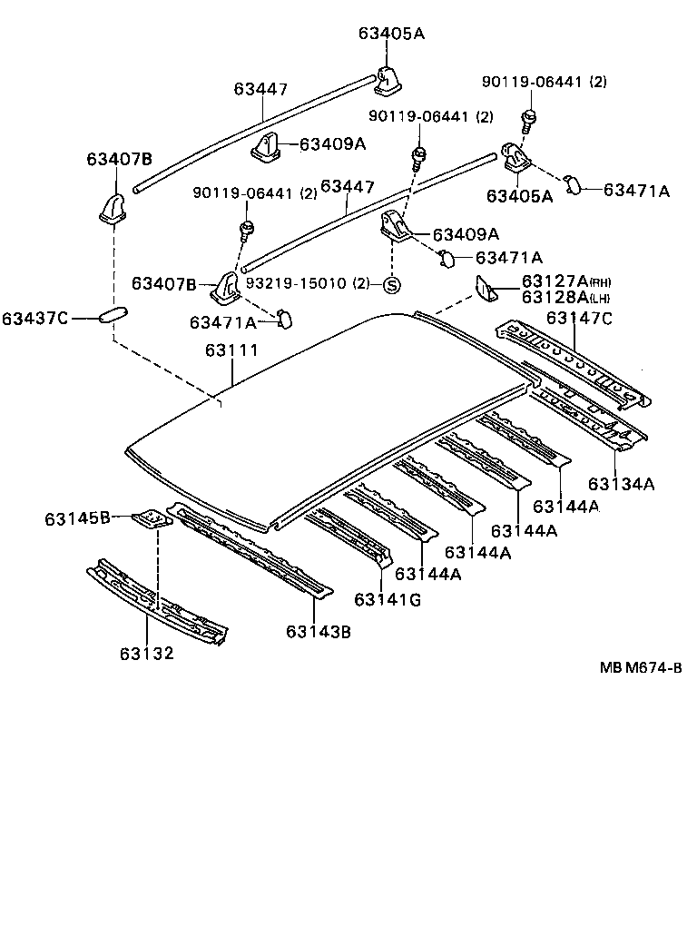 64811-20780 GLASS, BACK WINDOW product image
