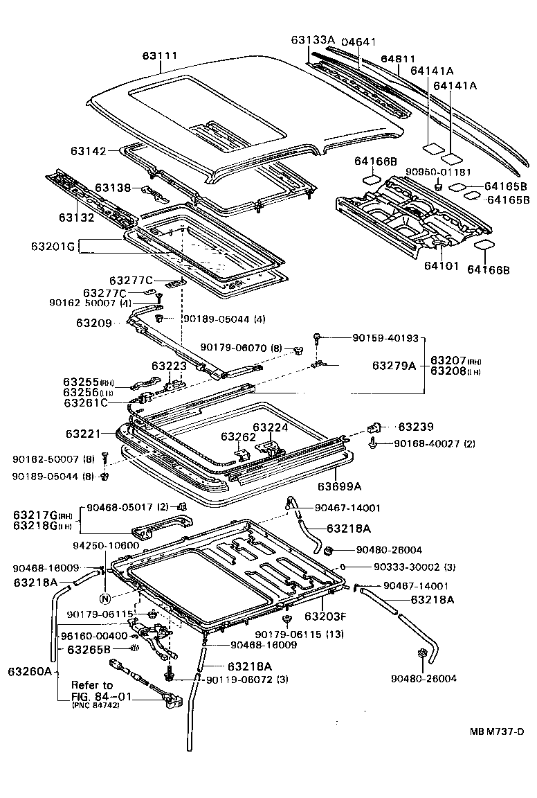 64107-91F01 FRAME SUB-ASSY, BACK product image