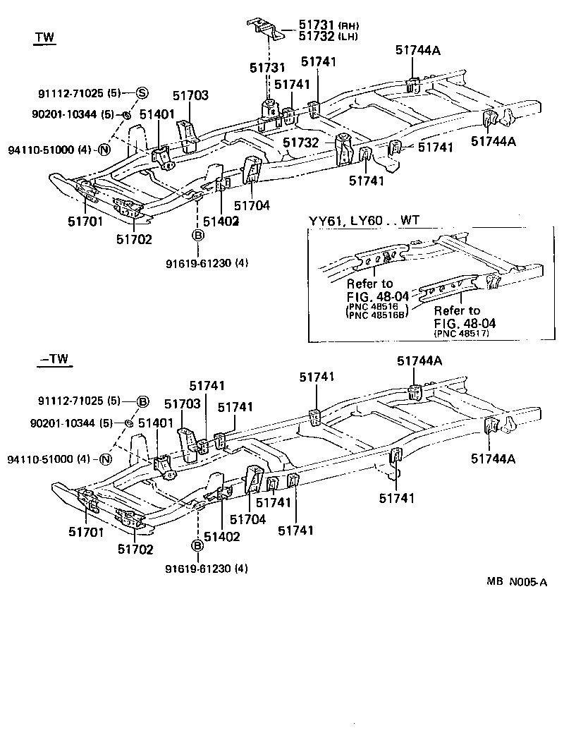 51002-25710 FRAME SUB-ASSY product image