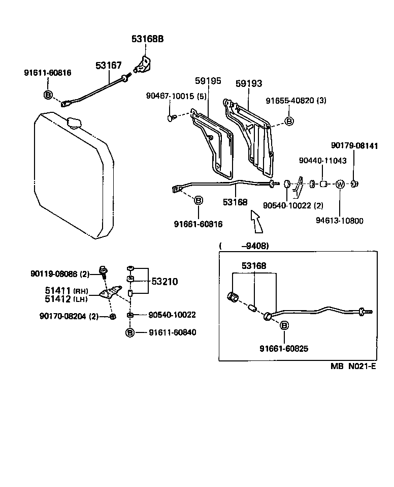59193-95A00 GUARD, NOISE SHUTTER product image