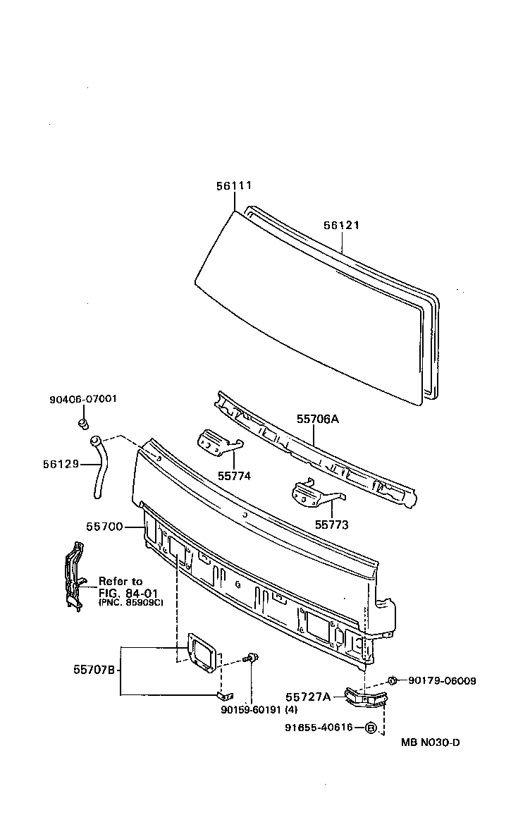 55701-37010 PANEL ASSY, FRONT product image