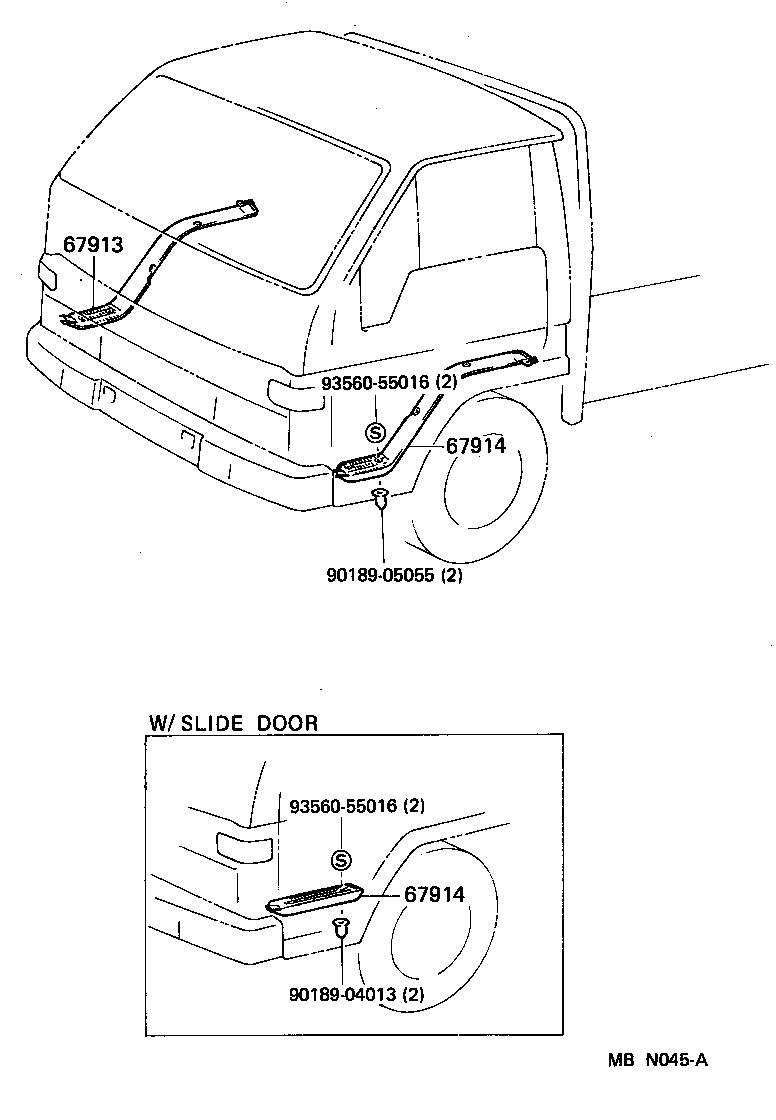 58581-95407-06 MAT ASSY, REAR FLOOR product image