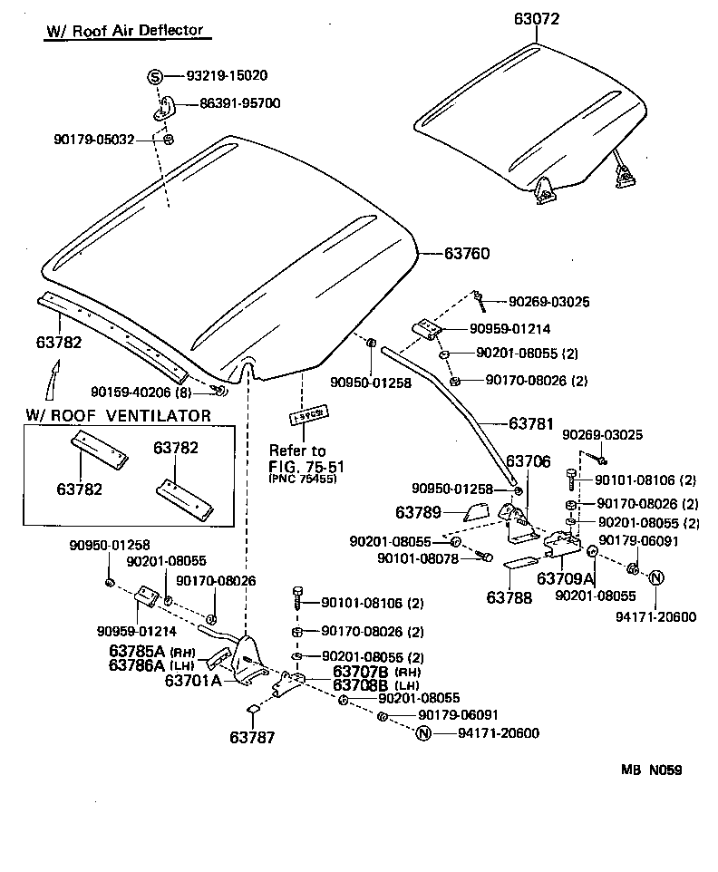 64141-95021-06 SILENCER, BACK PANEL, NO.1 product image