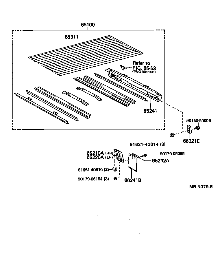 65100-95L07 FLOOR ASSY, REAR BODY product image