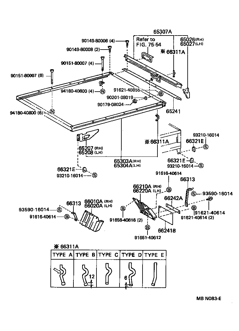 65100-95L07 FLOOR ASSY, REAR BODY product image
