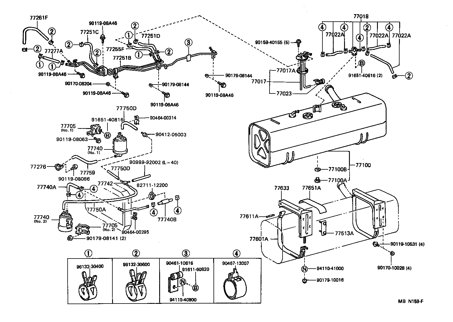 77205-25090 TUBE, FUEL MAIN product image