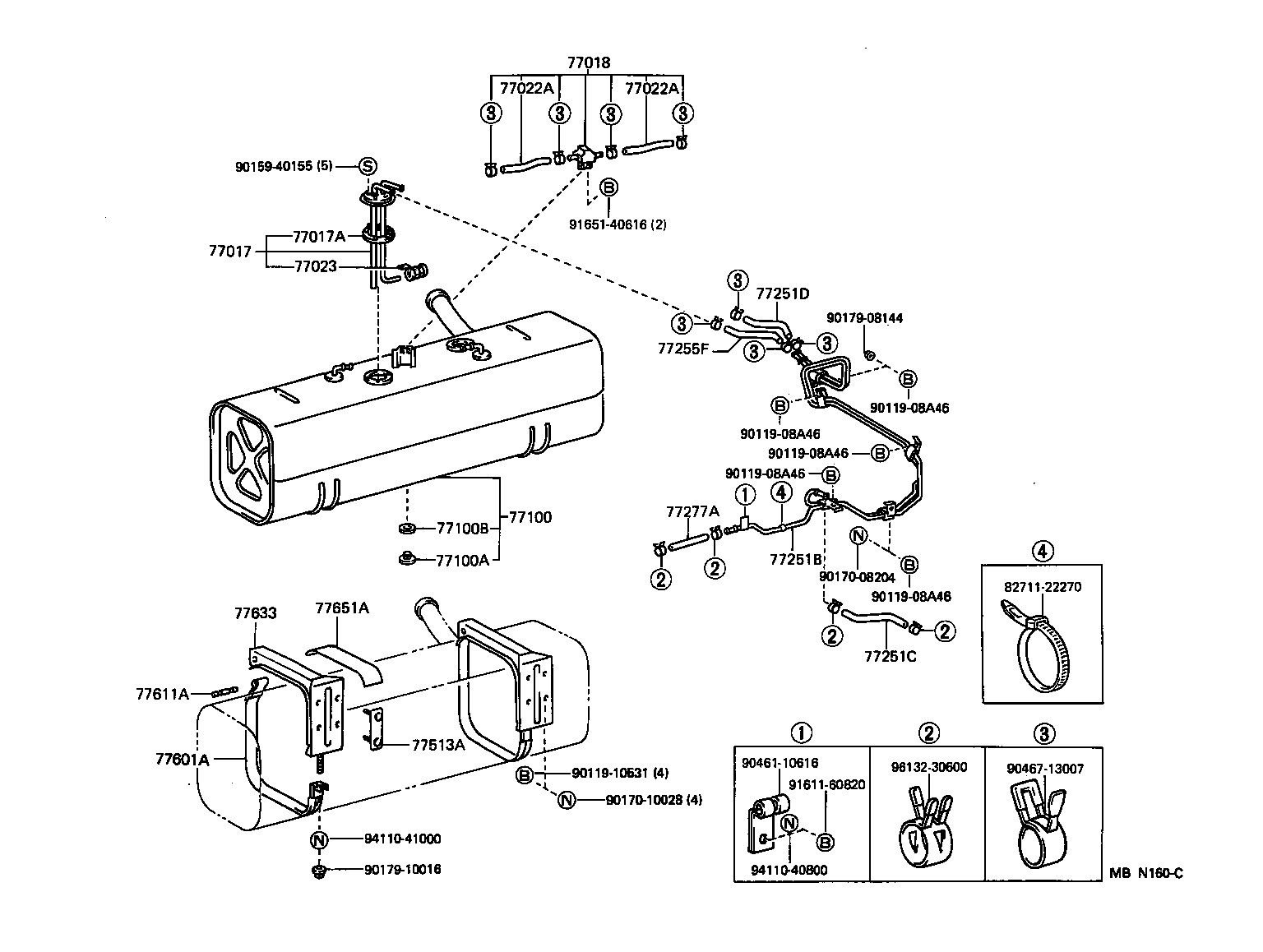 77205-25090 TUBE, FUEL MAIN product image