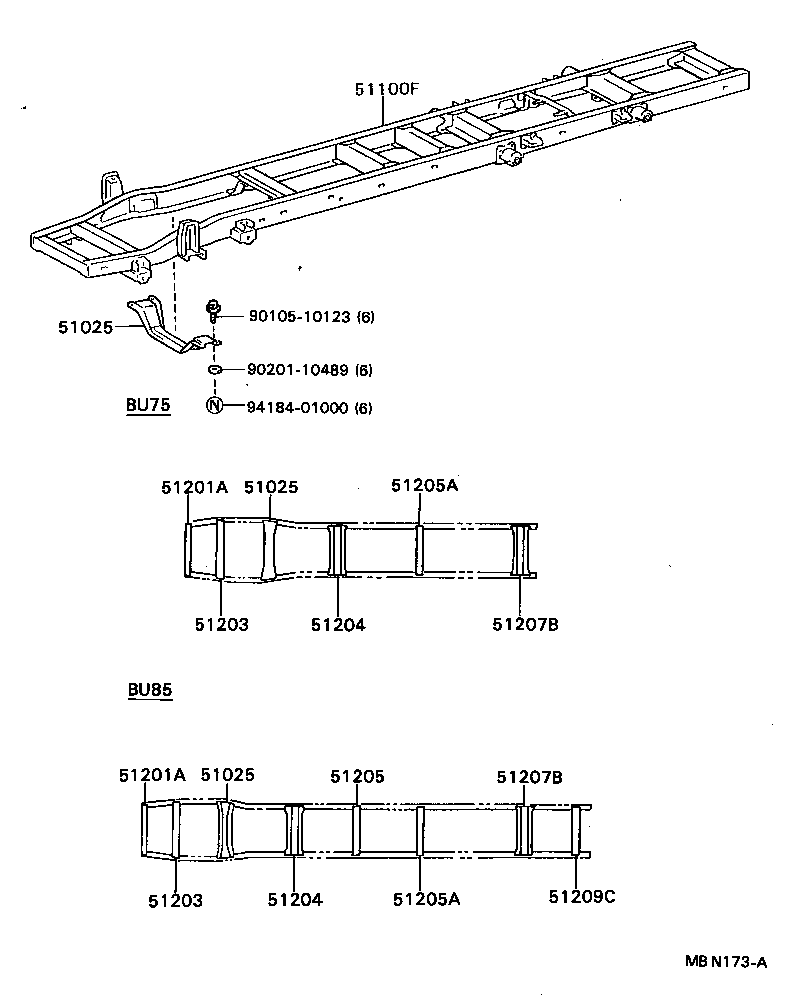 51002-3B530 FRAME SUB-ASSY product image