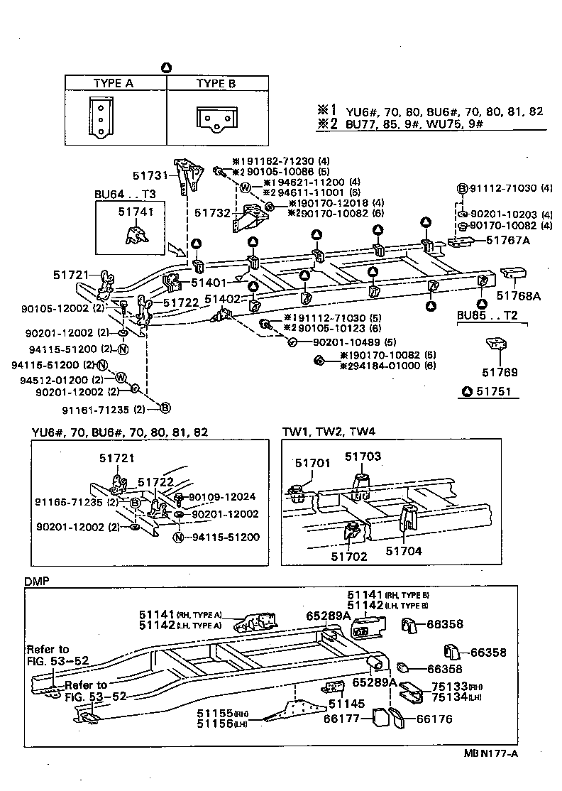 51002-3B071 FRAME SUB-ASSY product image
