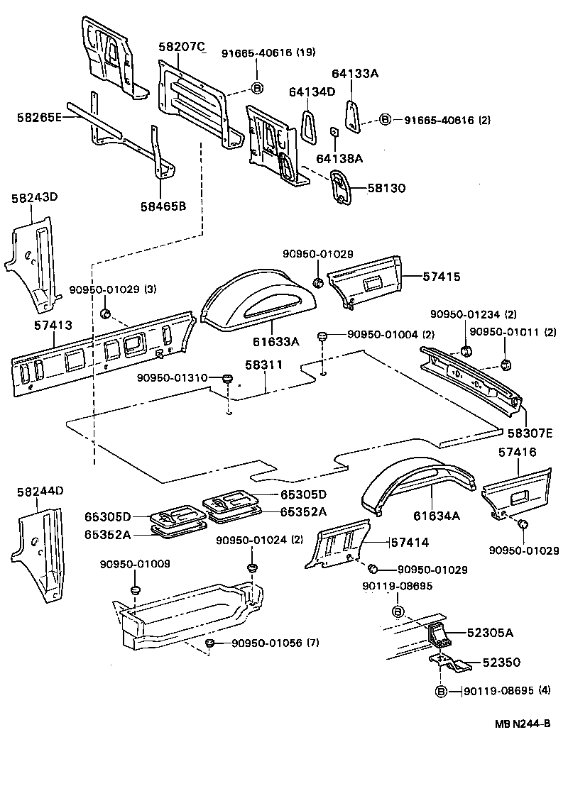 51770-92601 STEP SUB-ASSY, RH product image