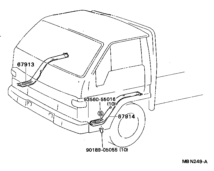 58624-95403-06 PAD, CENTER FLOOR SILENCER product image