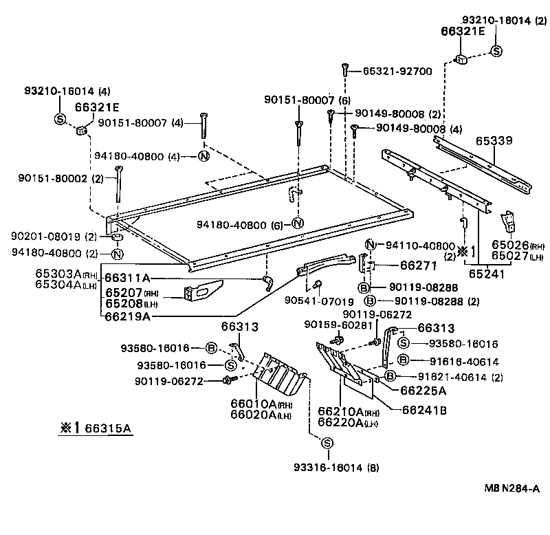 53883-93103 MUDGUARD, FENDER, RH product image
