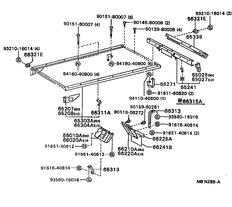 53883-93103 MUDGUARD, FENDER, RH product image