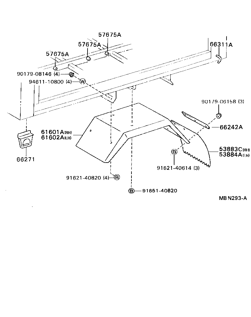 65100-95437 FLOOR ASSY, REAR BODY product image