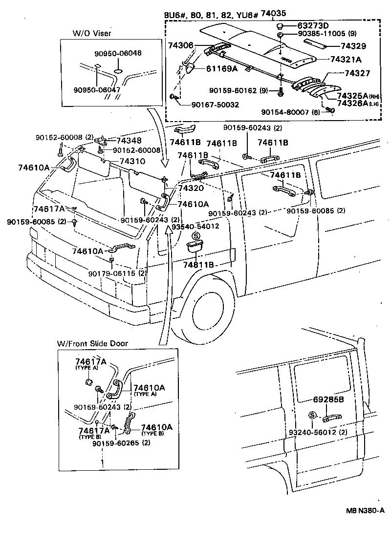 74610-20040-06 GRIP SUB-ASSY, ASSIST product image