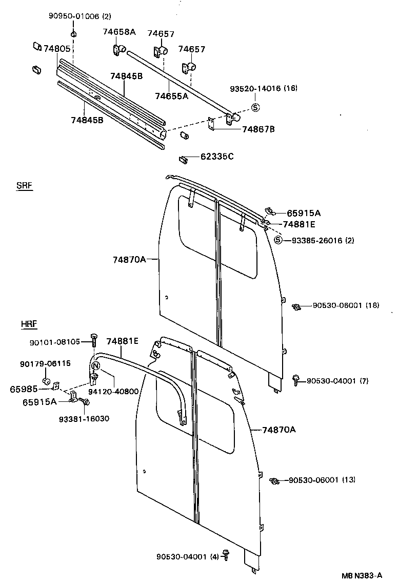 74805-92620 SEPARATOR SUB-ASSY product image