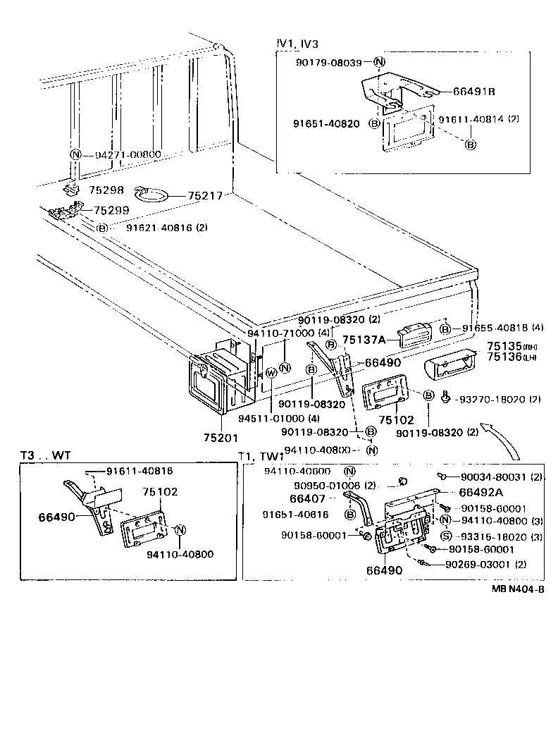 58777-92600 PLATFORM, TOOL BAG REST product image