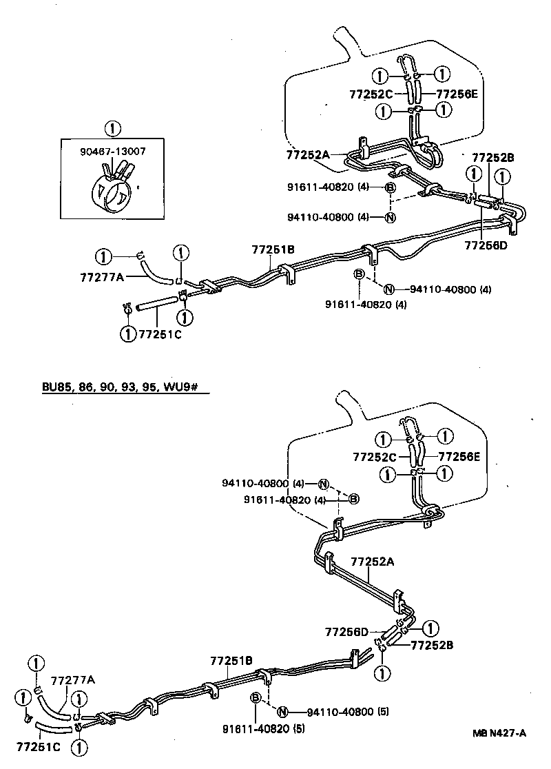 77001-3B030 TANK ASSY, FUEL product image