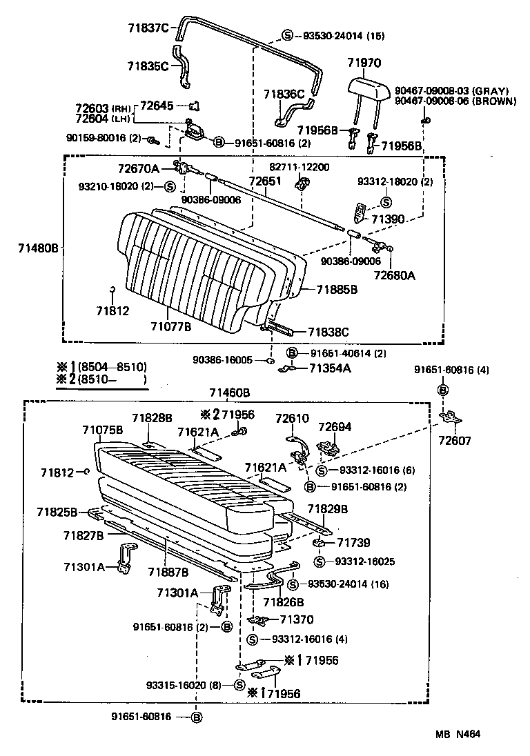 72750-90A01 ADJUSTER ASSY, LUMBAR SUPPORT product image