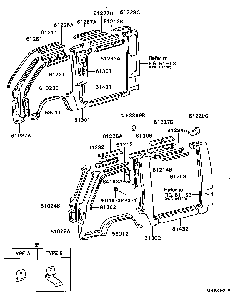 58012-95447 PANEL SUB-ASSY, FRONT FLOOR SIDE, LH product image