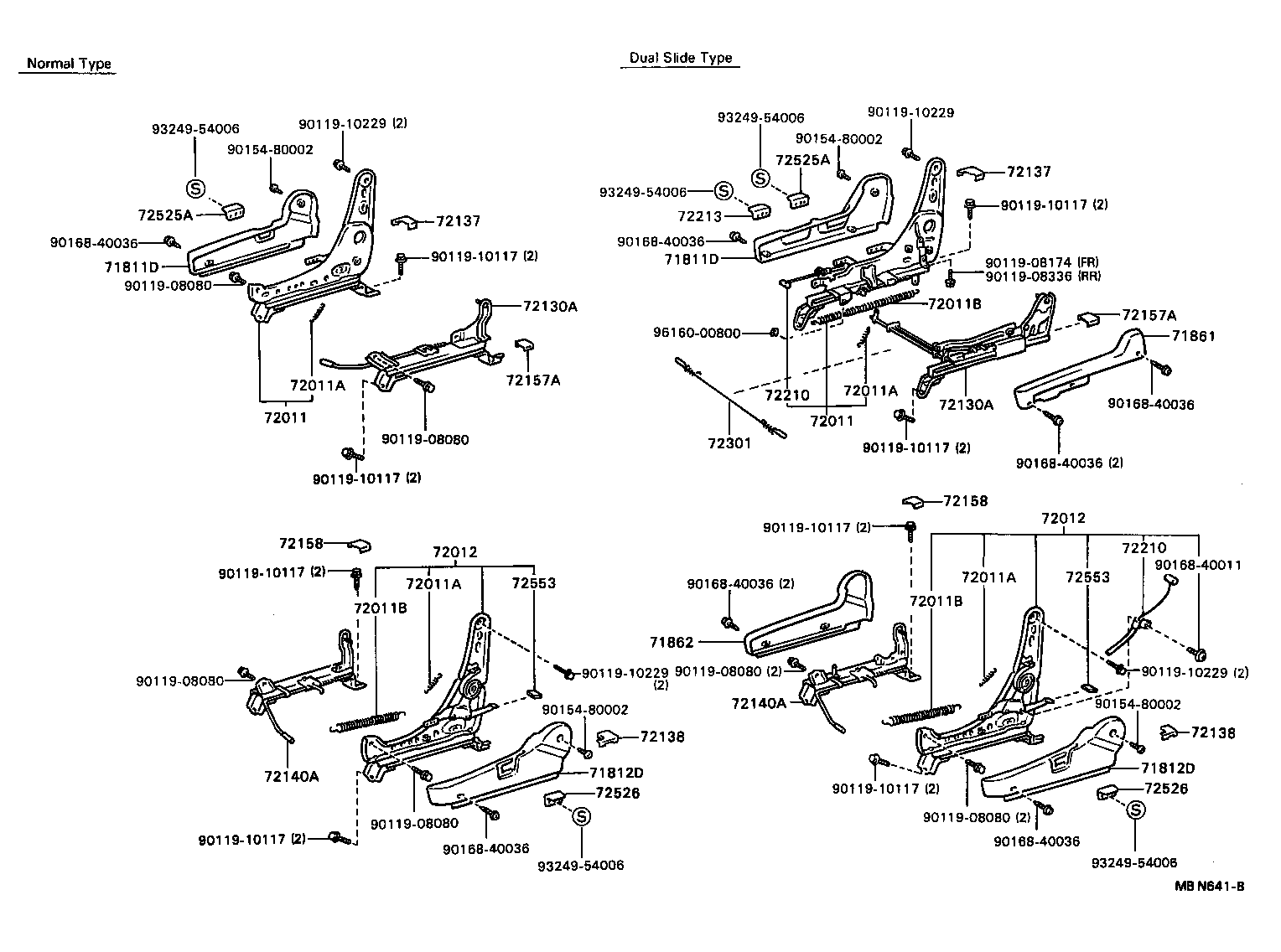 71420-16601-04 CUSHION ASSY, FRONT SEAT, LH (FOR SEPARATE TYPE) product image