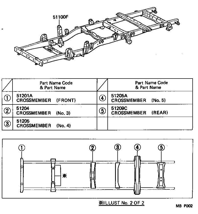 51001-26362 FRAME SUB-ASSY product image
