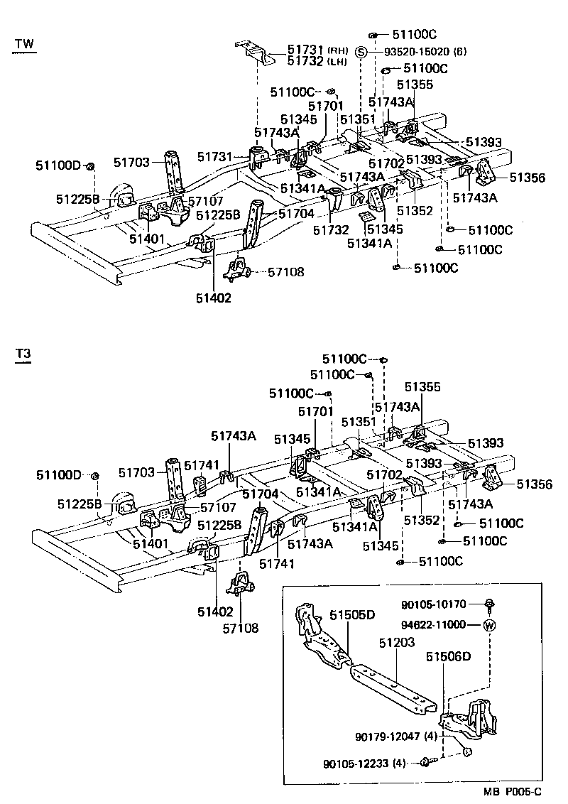 51001-26362 FRAME SUB-ASSY product image