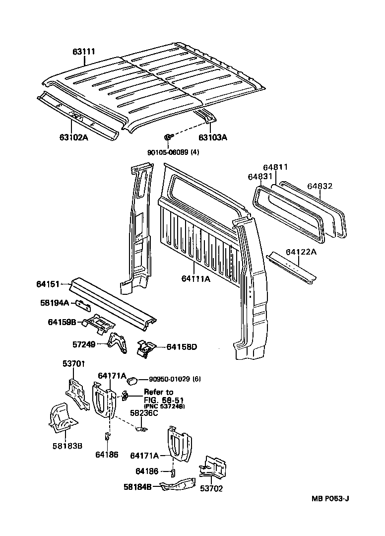 53717-95413 APRON SUB-ASSY, FRONT FENDER, RH product image