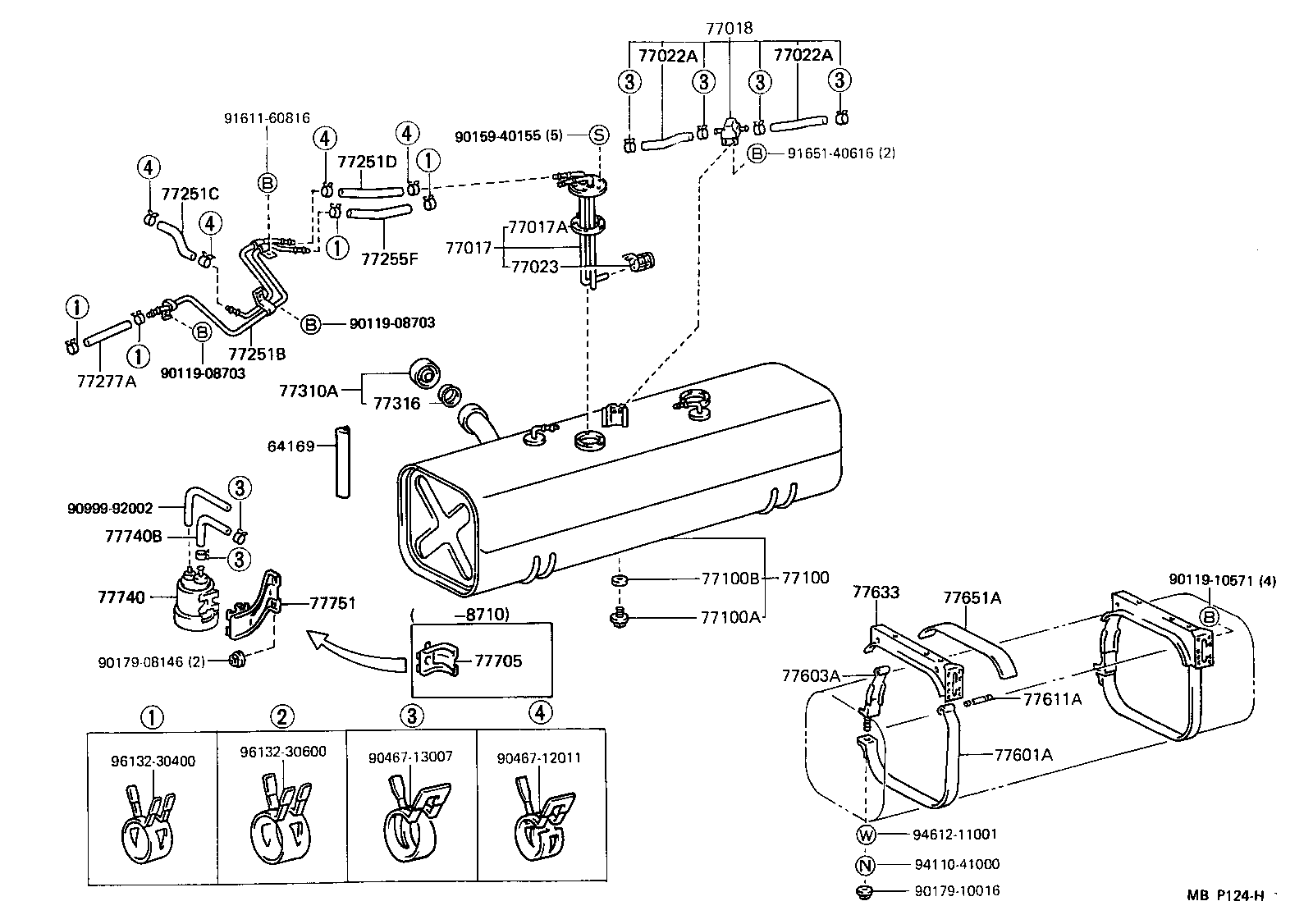 77001-26420 TANK ASSY, FUEL product image