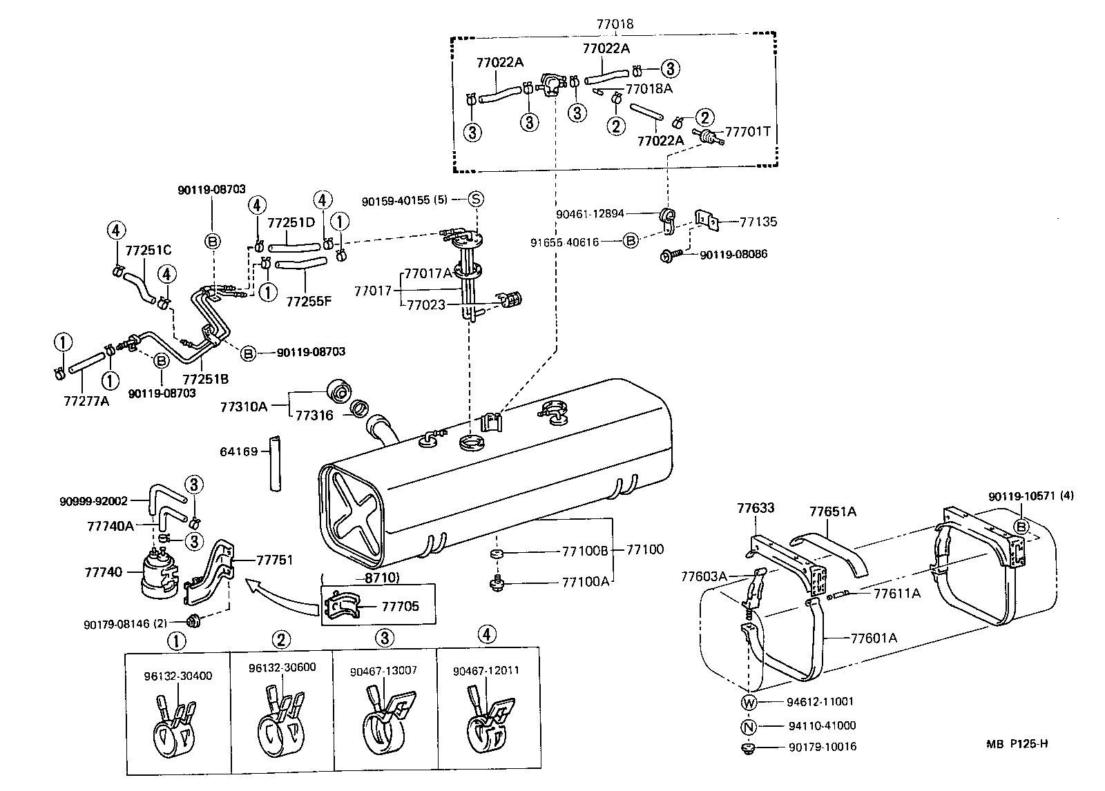 77001-26420 TANK ASSY, FUEL product image