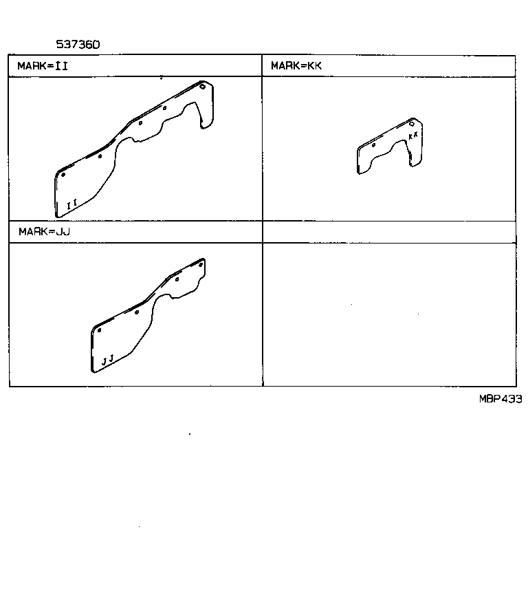 53702-35420 APRON SUB-ASSY, FRONT FENDER, LH product image