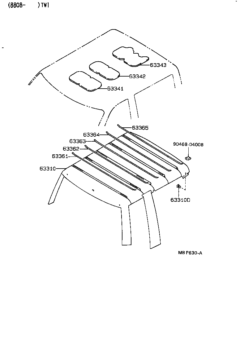 Thumbnail 3 for 63311-89124-B0