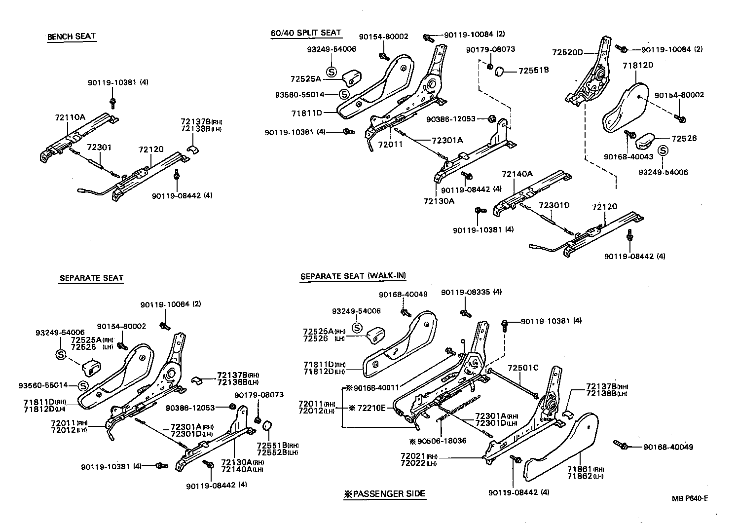 71620-89112 SPRING ASSY, FRONT SEAT CUSHION, LH(FOR SEPARATE TYPE) product image