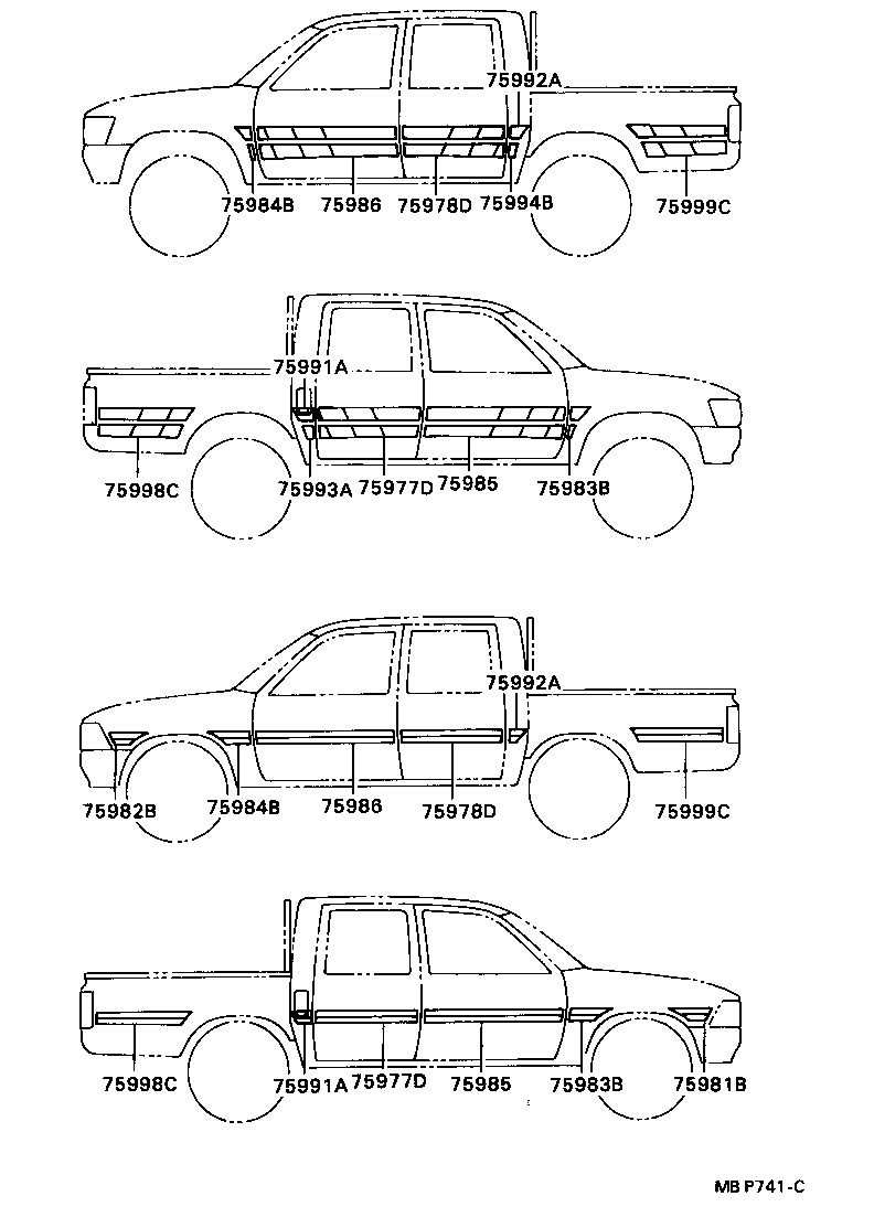 75379-89102 MARK, SIDE PANEL product image