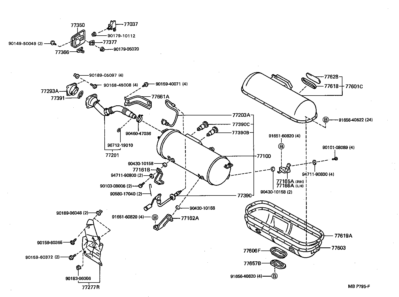 90445-12230 HOSE, FUEL, NO.3(FOR CHARCOAL CANISTER) product image