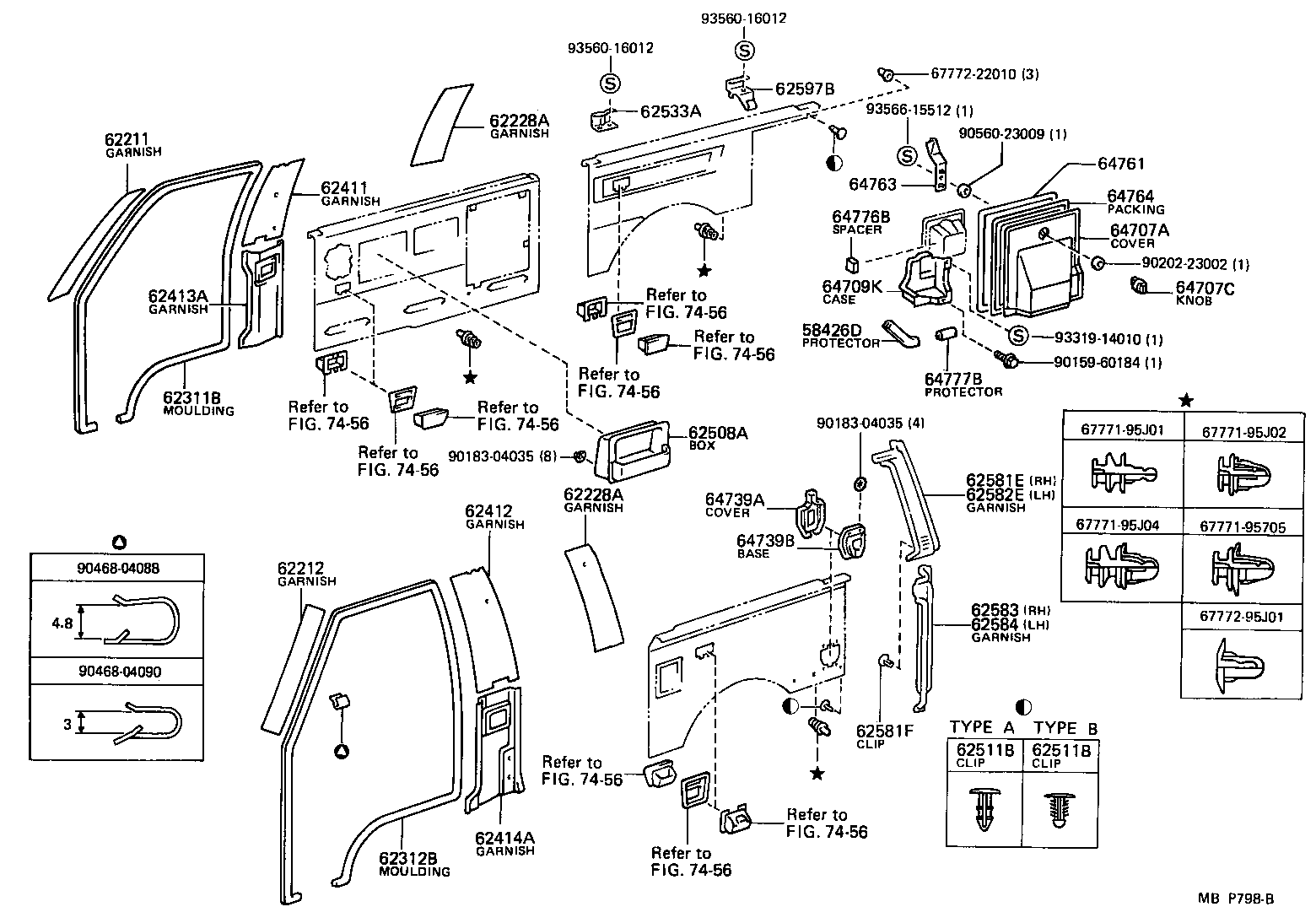 62311-95J02-B0 WEATHERSTRIP, FRONT DOOR OPENING TRIM, RH product image