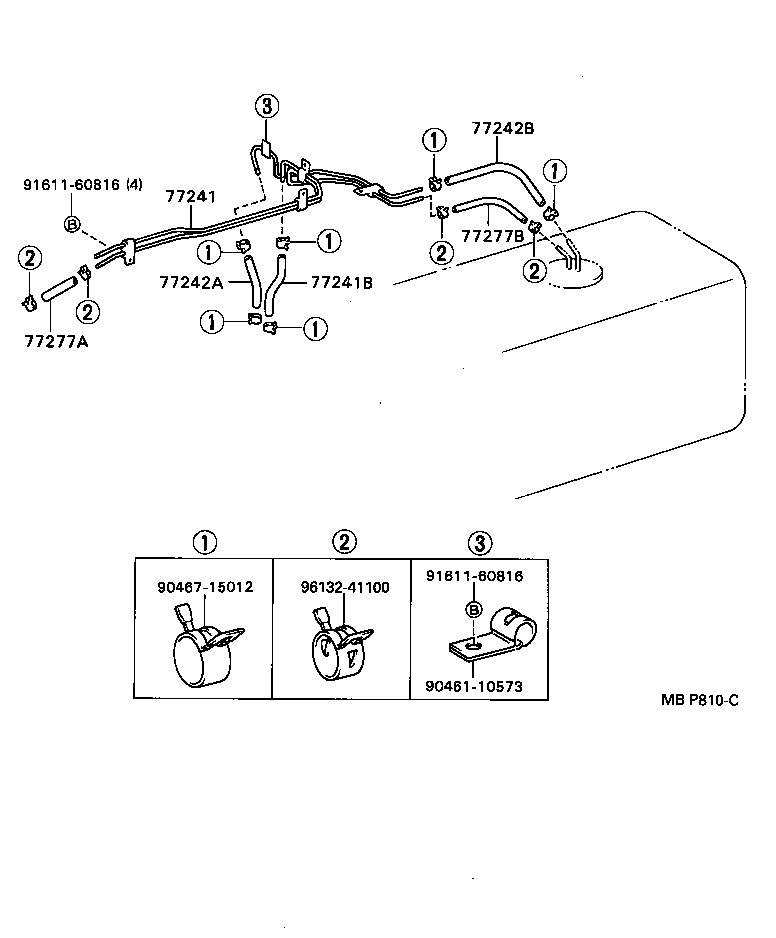 77001-36390 TANK ASSY, FUEL product image