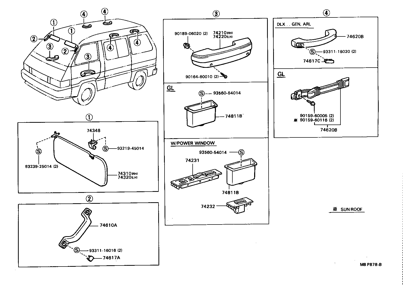 74617-14010-33 PLUG, ASSIST GRIP product image