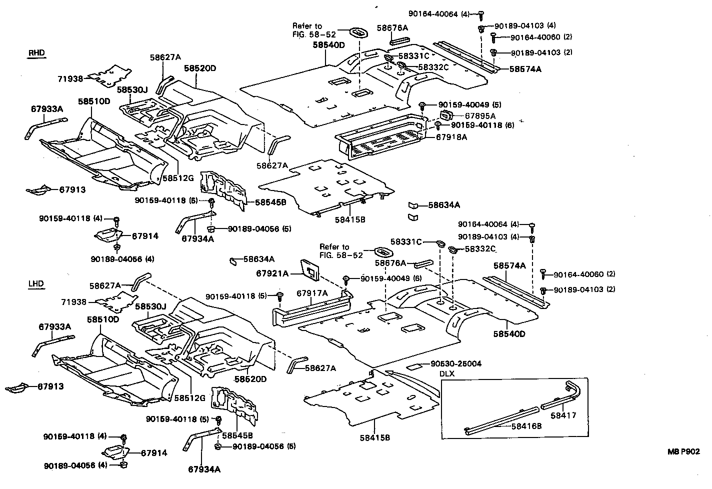 58331-87001-16 COVER, REAR FLOOR SIDE SERVICE HOLE, RH product image